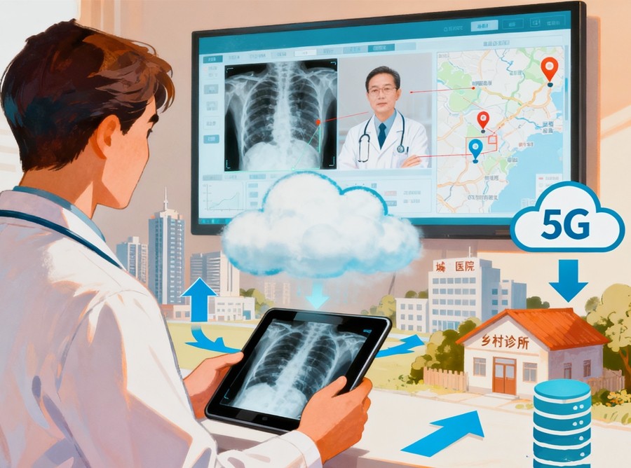 美的医疗以AI+生态破局，医学影像云“一张网”加速成型 智能公会