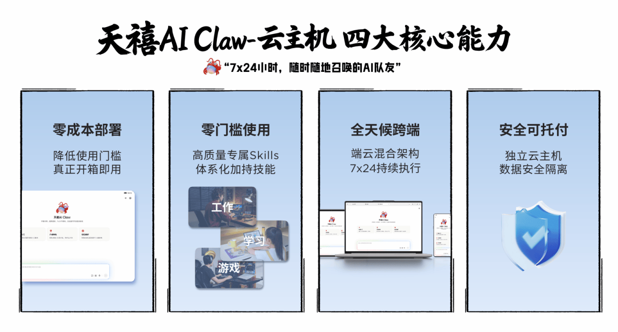 联想首发一键部署天禧AI PadClaw的AI平板新品 智能公会
